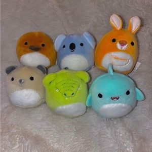 Set of 6 squishvilles